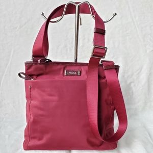 TUMI sling crossbody bag - Berry